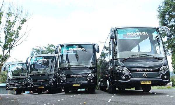 Bus Pariwisata Pekanbaru Riau Vircansa